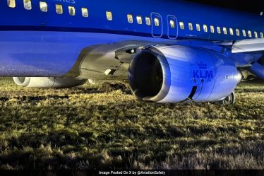Un avion néerlandais dérape hors de la piste après un atterrissage d'urgence en Norvège - 8