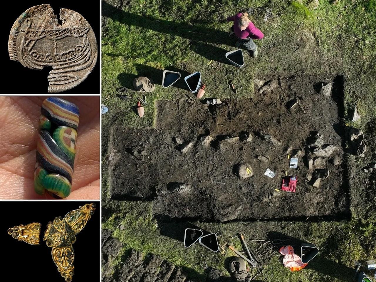 Des archéologues découvrent de riches tombes de femmes vikings en Norvège avec des bijoux et des pièces de monnaie 12 Des archéologues découvrent de riches tombes de femmes vikings en Norvège avec des bijoux et des pièces de monnaie - 11