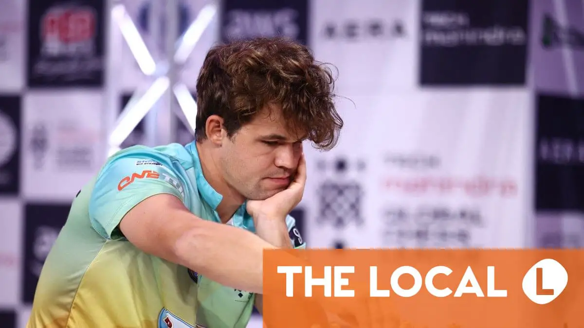 La star norvégienne des échecs Magnus Carlsen vend aux enchères des "jeans interdits". 4 La star norvégienne des échecs Magnus Carlsen vend aux enchères des "jeans interdits". - 3