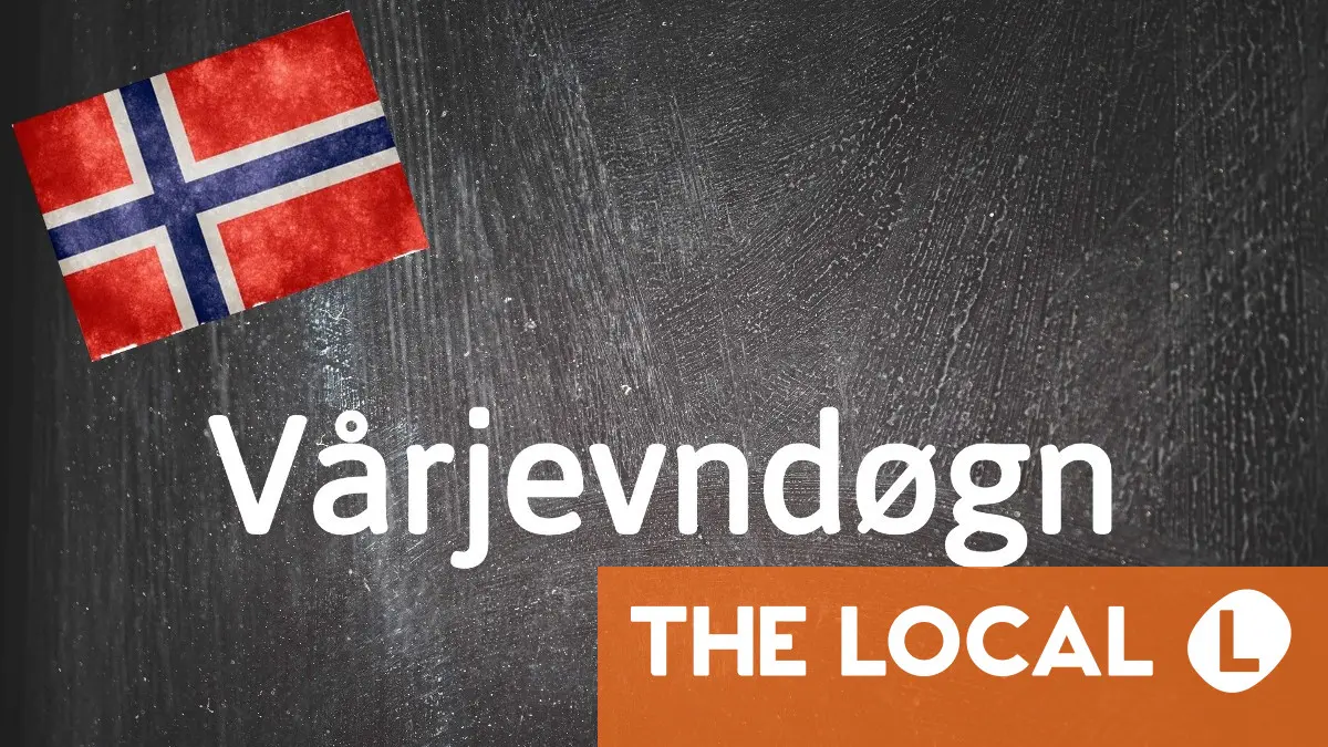 Le mot norvégien du jour : Vårjevndøgn 4 Le mot norvégien du jour : Vårjevndøgn - 3