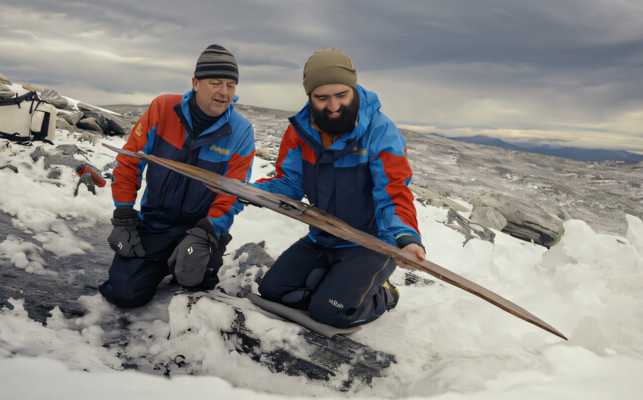 La fonte des glaciers révèle des indices d'adaptation au climat dans les montagnes norvégiennes 4 La fonte des glaciers révèle des indices d'adaptation au climat dans les montagnes norvégiennes - 3