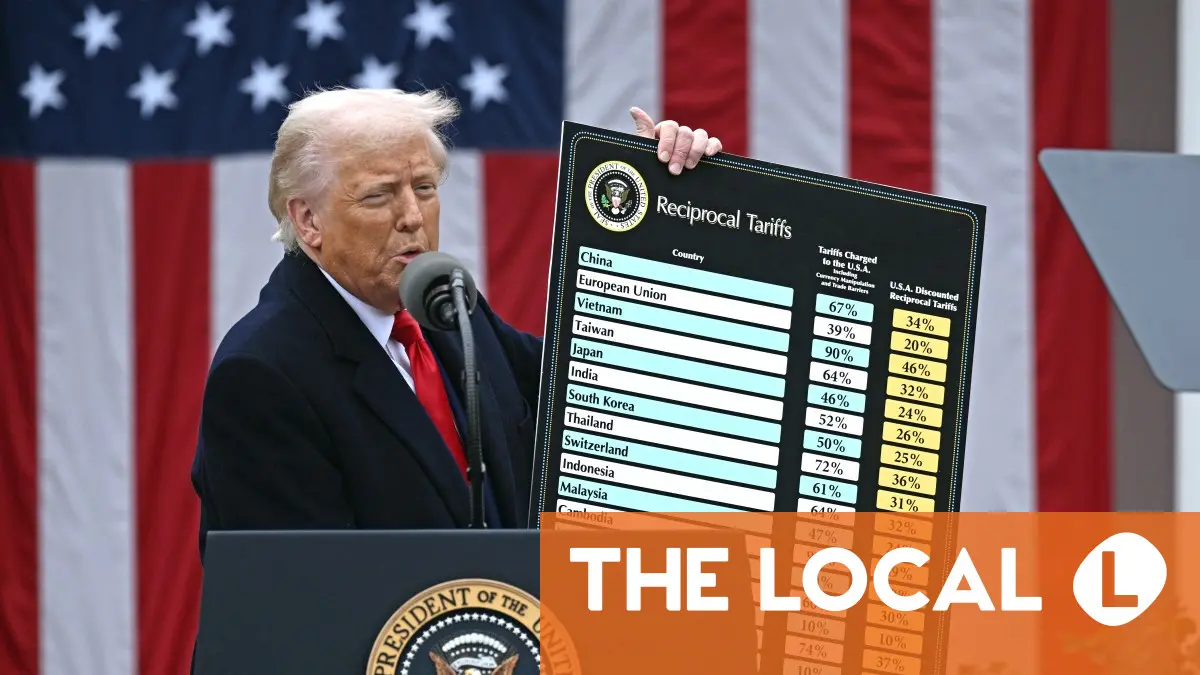 L'Europe s'en prend aux tarifs douaniers de Trump 4 L'Europe s'en prend aux tarifs douaniers de Trump - 3