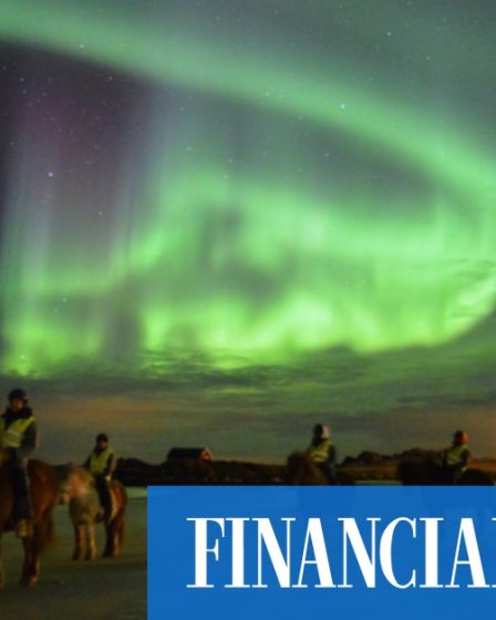 Équitation nocturne, motoneige et aurores boréales lors d'une croisière hivernale de Havila Voyages en Norvège. 2 Équitation nocturne, motoneige et aurores boréales lors d'une croisière hivernale de Havila Voyages en Norvège. - 1