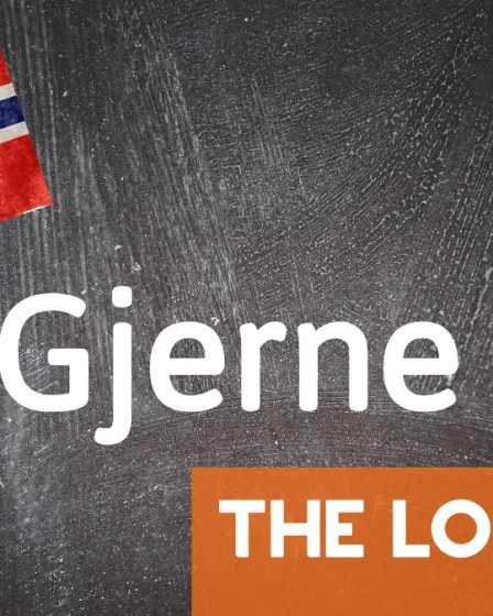 Le mot norvégien du jour : Gjerne - 56