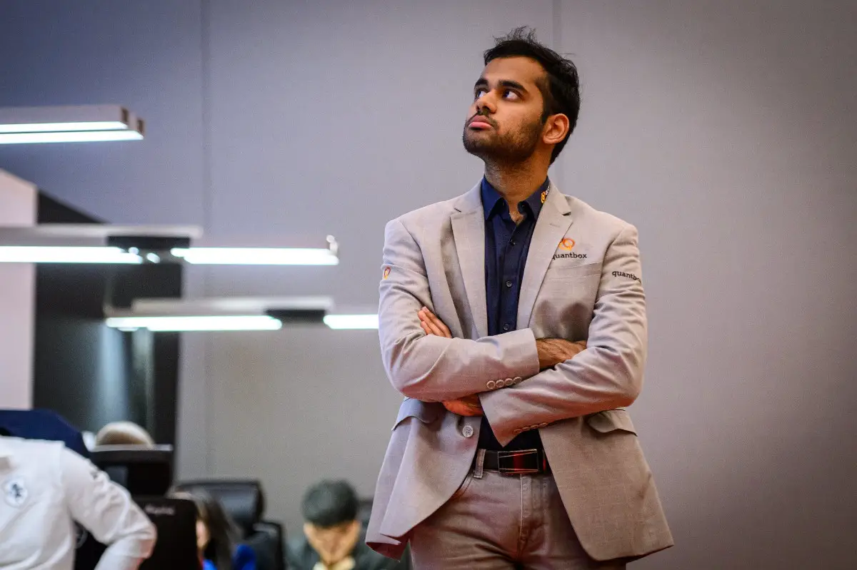 Échecs norvégiens : Arjun et Nakamura gagnent en classique, Caruana reste en tête 24 Échecs norvégiens : Arjun et Nakamura gagnent en classique, Caruana reste en tête - 23
