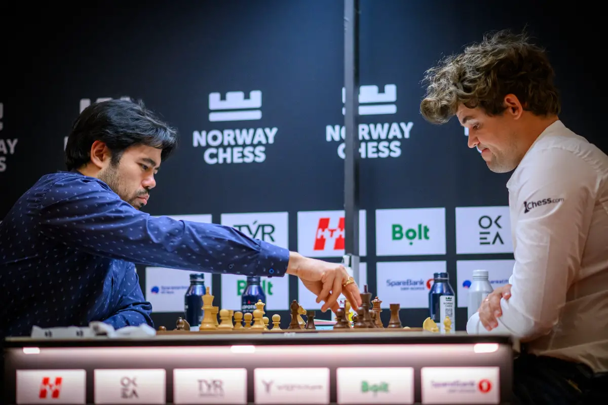Échecs norvégiens : Arjun inflige une deuxième défaite à Gukesh, Naka bat Carlsen en Armageddon 22 Hikaru Nakamura, Magnus Carlsen