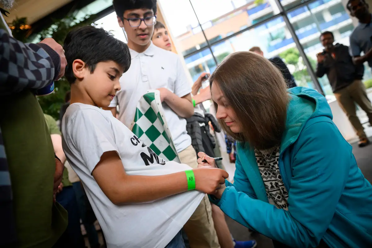 Anna Muzychuk termine invaincue aux échecs classiques et remporte le tournoi Norway Chess Women 31 Anna Muzychuk