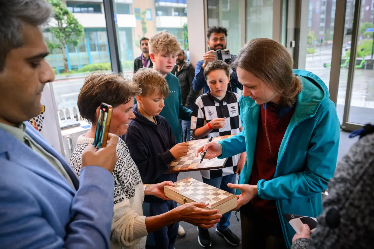 Norvège échecs femmes : Humpy bat Khadem pour reprendre la tête du classement 25 Anna Muzychuk