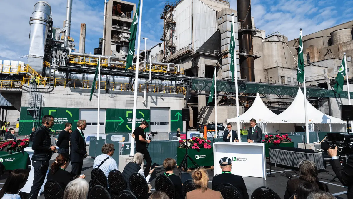 Heidelberg Materials ouvre Brevik CCS en Norvège | CCS - 33