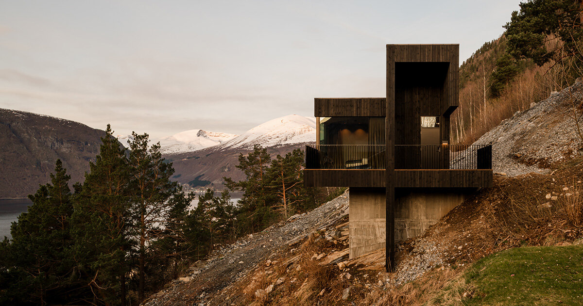 une maison de vacances dans le valldal par le bureau inainn s'adapte au relief dramatique de la norvege 12 une maison de vacances dans le valldal par le bureau inainn s'adapte au relief dramatique de la norvege - 11