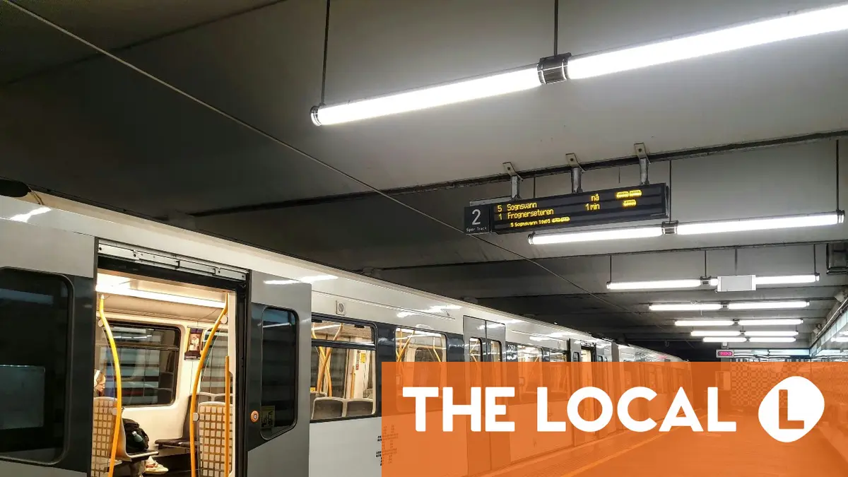 Le métro d'Oslo entame un important projet de modernisation en été - 45