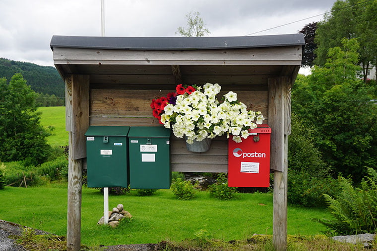 Norvège : C'est un cri 48 Boîtes aux lettres norvégiennes