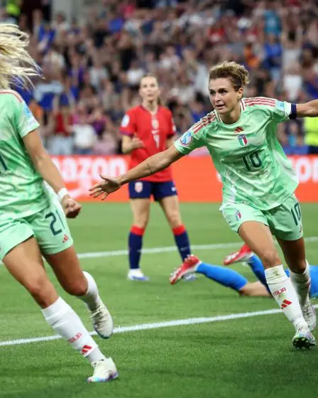 Norvège 1 Italie 2 : Un doublé de Cristiana Girelli permet à l'Italie de se qualifier pour sa première demi-finale de l'Euro depuis des décennies 2 Norvège 1 Italie 2 : Un doublé de Cristiana Girelli permet à l'Italie de se qualifier pour sa première demi-finale de l'Euro depuis des décennies - 1