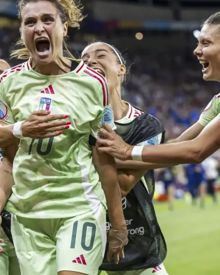 Les deux buts de Girelli permettent à l'Italie de battre la Norvège et de se qualifier pour les demi-finales de l'Euro 5 Les deux buts de Girelli permettent à l'Italie de battre la Norvège et de se qualifier pour les demi-finales de l'Euro - 4