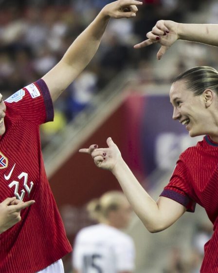 Signe Gaupset marque 2 buts et la Norvège bat l'Islande 4-3 à l'Euro 2025 18 Signe Gaupset marque 2 buts et la Norvège bat l'Islande 4-3 à l'Euro 2025 - 17