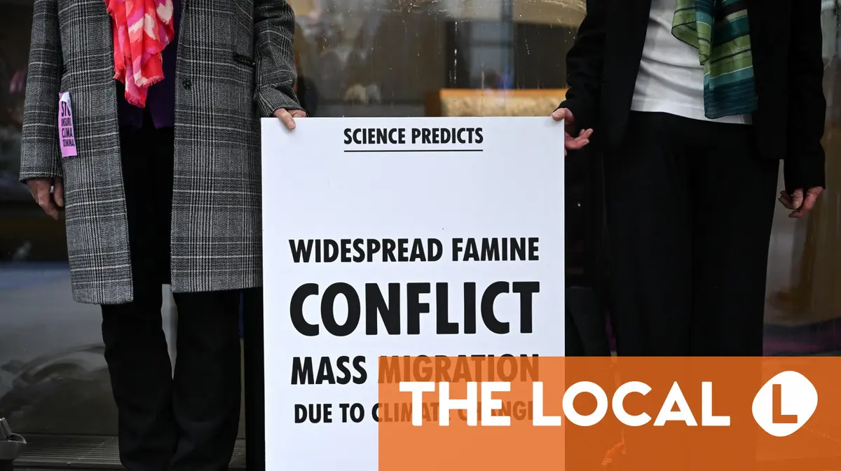 Les défenseurs du climat bloquent les institutions financières à Oslo 4 Les défenseurs du climat bloquent les institutions financières à Oslo - 3