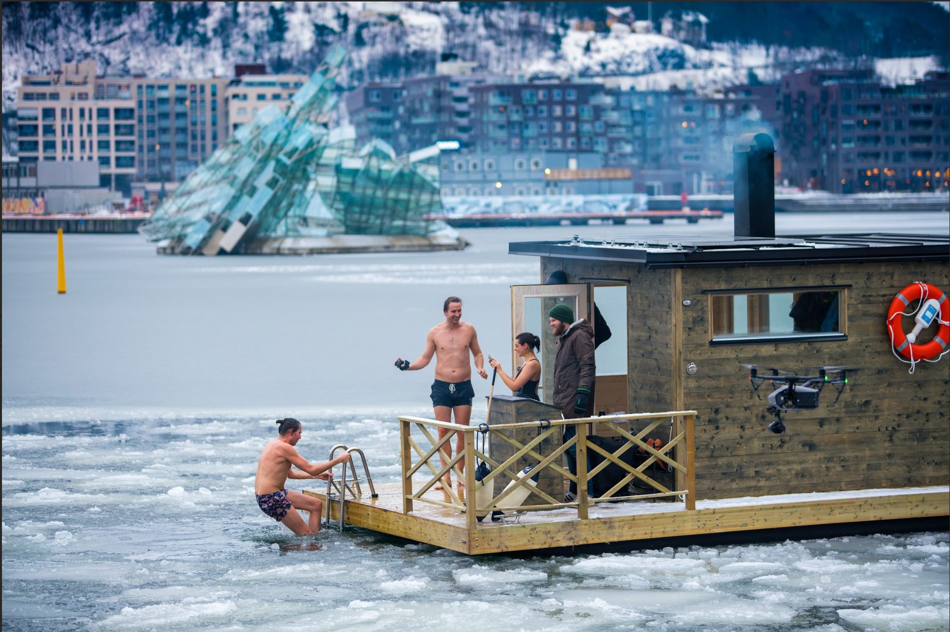 Pourquoi vous devez essayer les saunas flottants d'Oslo ? 9 Sauna d'Oslo