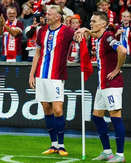 Erling Haaland marque 5 buts et la Norvège maintient la pression sur l'Italie 15 Erling Haaland marque 5 buts et la Norvège maintient la pression sur l'Italie - 14