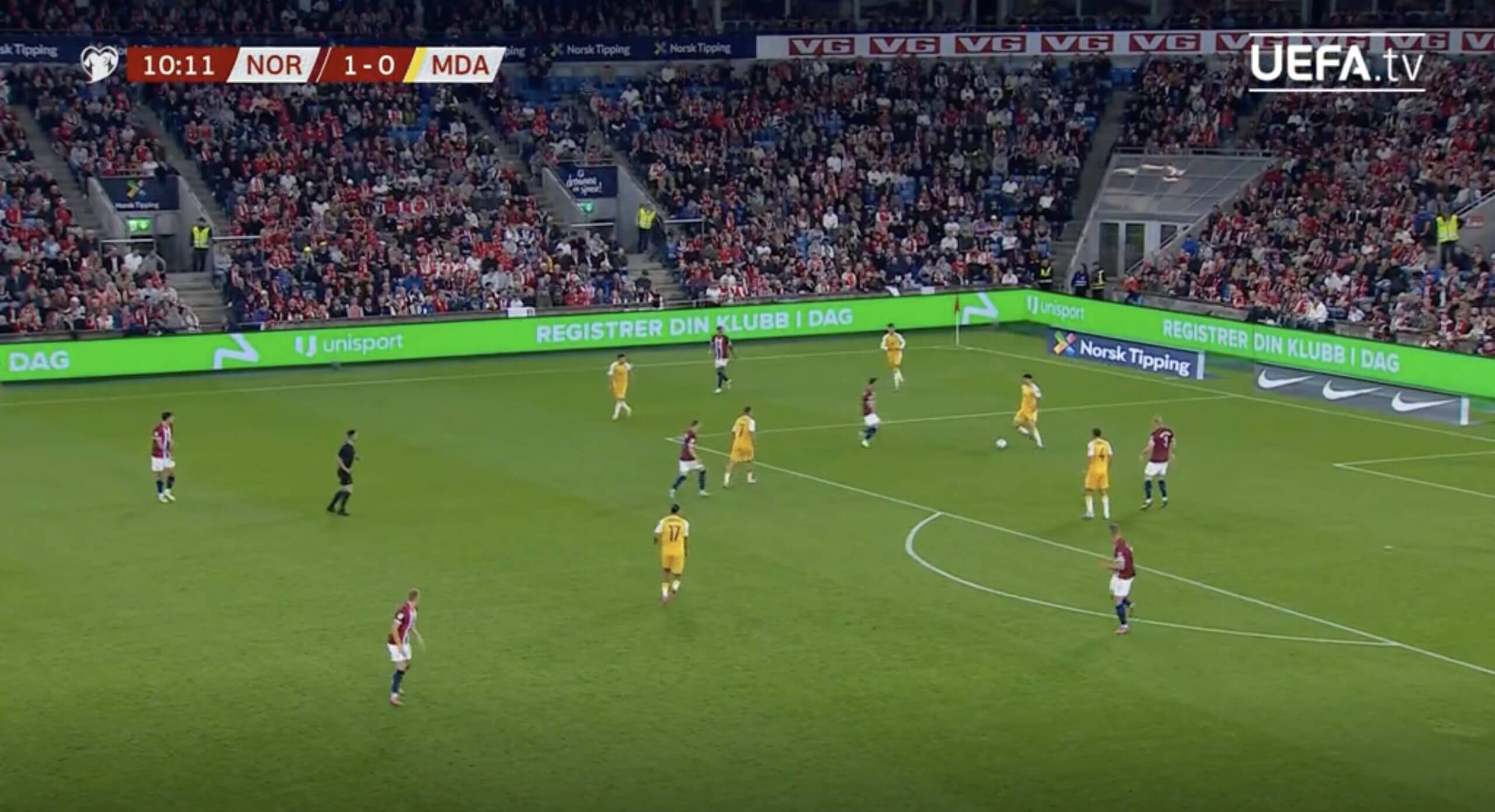 Les cinq buts (et les deux passes décisives) d'Erling Haaland pour la Norvège 58 Les cinq buts (et les deux passes décisives) d'Erling Haaland pour la Norvège - 57