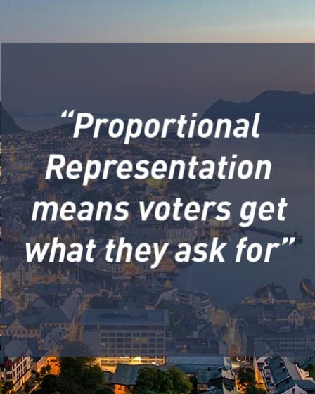 Les élections norvégiennes montrent que le multipartisme n'est pas forcément synonyme de résultats aléatoires - Electoral Reform Society - ERS 2 Les élections norvégiennes montrent que le multipartisme n'est pas forcément synonyme de résultats aléatoires - Electoral Reform Society - ERS - 1