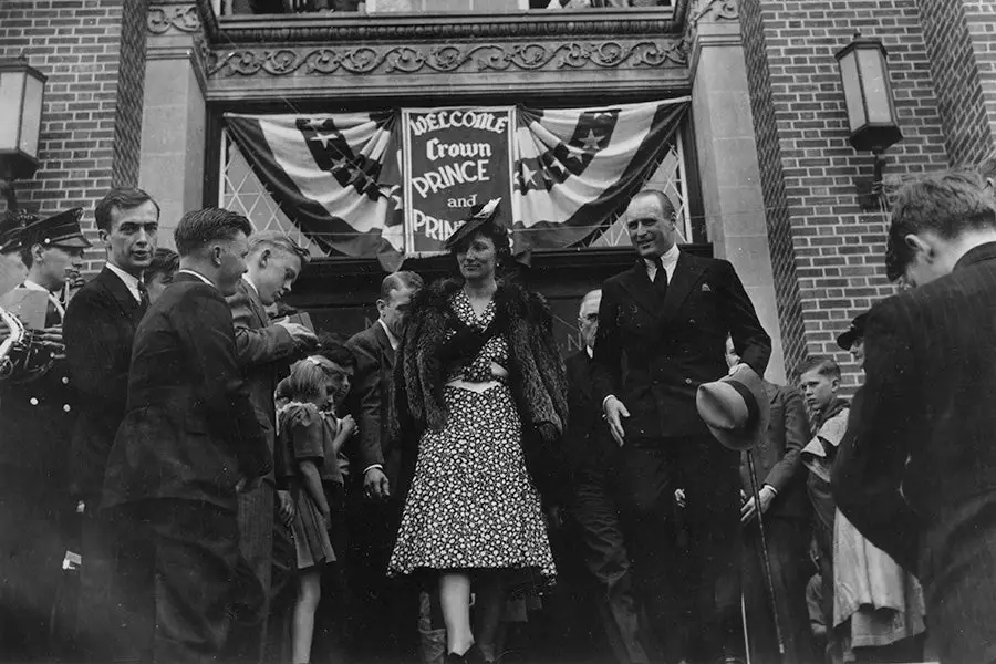 Visites royales de Norvège | Luther College 11 Photo de 1939 que j'ai trouvée géniale