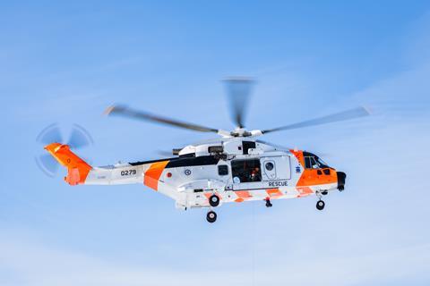 La Norvège poursuit l'acquisition d'hélicoptères de défense, tandis que les discussions se poursuivent avec le Royaume-Uni sur les moyens ASW 10 Norvège AW101 SAR-c-Forces armées norvégiennes