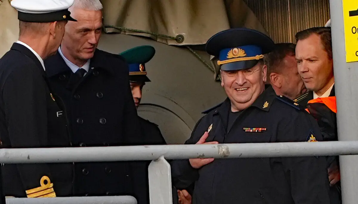 Le général Andrei Kudimov, membre du FSB, est venu parler de la coopération avec la Norvège. 4 Le général Andrei Kudimov, membre du FSB, est venu parler de la coopération avec la Norvège. - 3