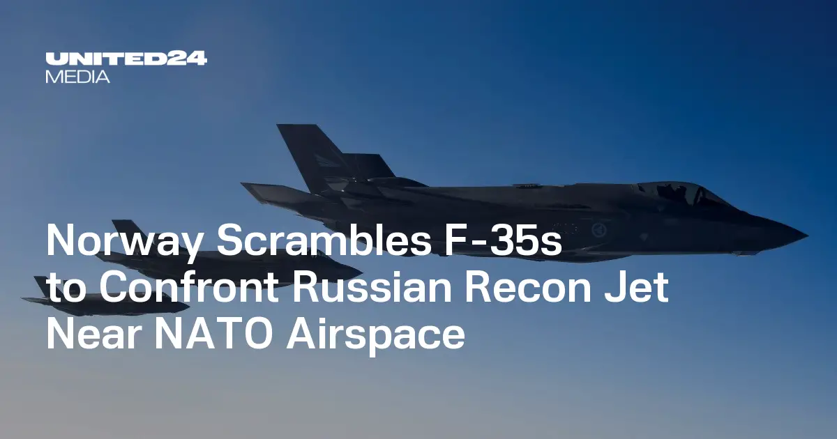 La Norvège déploie des F-35 pour faire face à l'avion de reconnaissance russe près de l'espace aérien de l'OTAN - UNITED24 Media 6 La Norvège déploie des F-35 pour faire face à l'avion de reconnaissance russe près de l'espace aérien de l'OTAN - UNITED24 Media - 5