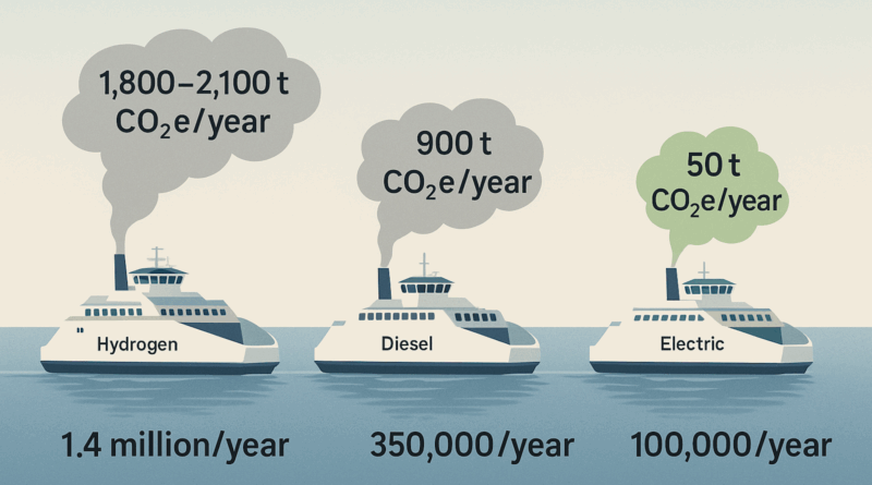La compagnie norvégienne de ferries Norled aurait pu économiser de l'argent et du personnel en renonçant à l'hydrogène 4 La compagnie norvégienne de ferries Norled aurait pu économiser de l'argent et du personnel en renonçant à l'hydrogène - 3