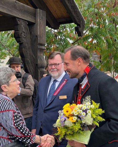 Le prince héritier de Norvège en visite dans l'Iowa 2 Le prince héritier de Norvège en visite dans l'Iowa - 1