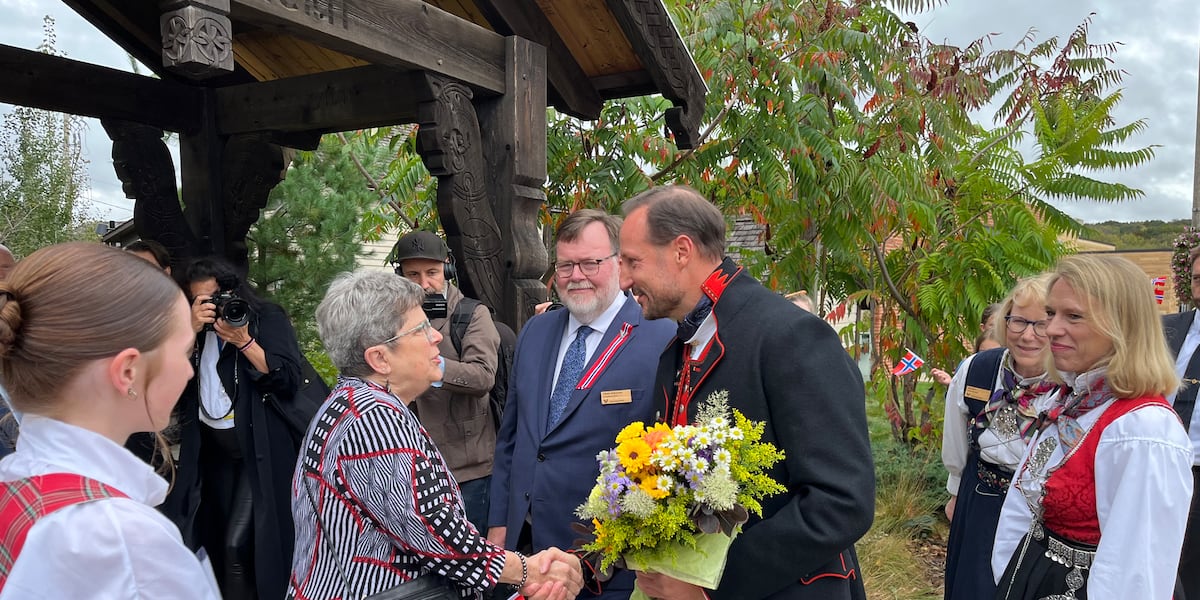 Le prince héritier de Norvège en visite dans l'Iowa 4 Le prince héritier de Norvège en visite dans l'Iowa - 3