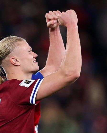 Haaland marque trois buts et la Norvège écrase Israël au milieu d'une manifestation pro-palestinienne | Football News 8 Haaland marque trois buts et la Norvège écrase Israël au milieu d'une manifestation pro-palestinienne | Football News - 7