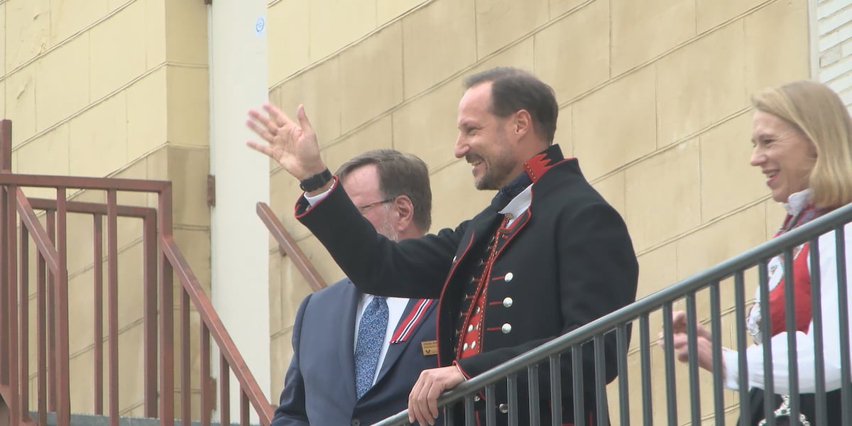 Le prince héritier de Norvège s'arrête dans l'Iowa 4 Le prince héritier de Norvège s'arrête dans l'Iowa - 3
