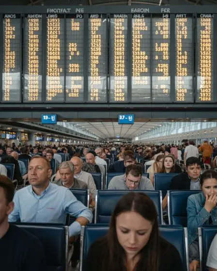 Des milliers de voyageurs isolés alors que Norwegian, KLM, British, Air France et Lufthansa annulent 94 vols et en retardent 2182, notamment en Norvège, aux Pays-Bas, au Royaume-Uni, en France et en Allemagne, affectant Stockholm, Amsterdam, Londres, Munich, Paris, etc. 2 Des milliers de voyageurs isolés alors que Norwegian, KLM, British, Air France et Lufthansa annulent 94 vols et en retardent 2182, notamment en Norvège, aux Pays-Bas, au Royaume-Uni, en France et en Allemagne, affectant Stockholm, Amsterdam, Londres, Munich, Paris, etc. - 1