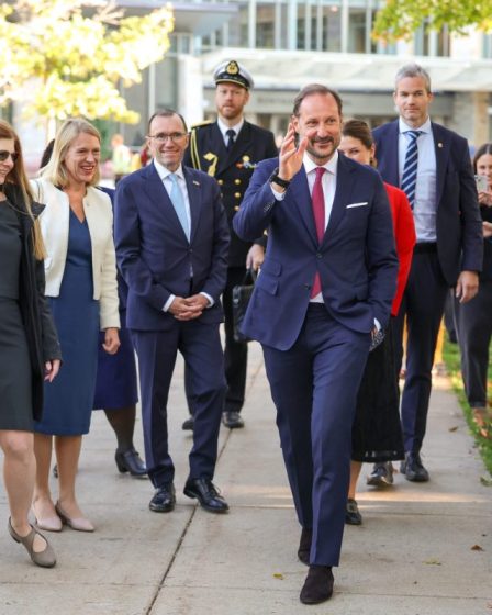 Le prince héritier Haakon Magnus de Norvège en visite sur le campus - St. Olaf College 52 Le prince héritier Haakon Magnus de Norvège en visite sur le campus - St. Olaf College - 51