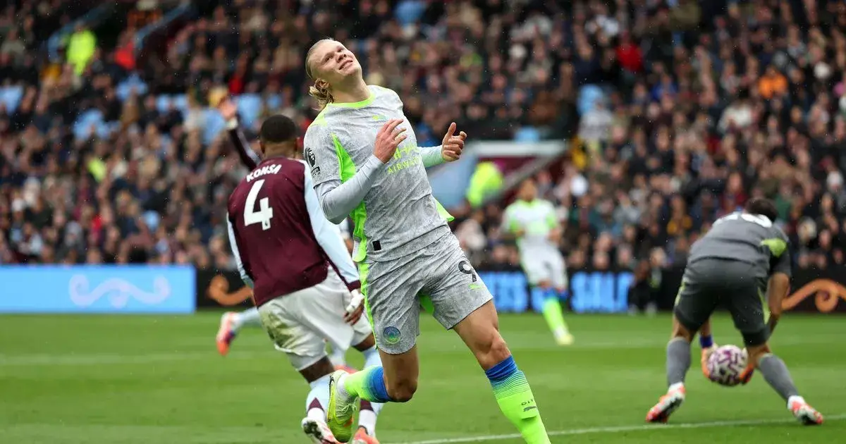 Pep Guardiola fait le point sur Erling Haaland après les inquiétudes concernant les blessures à Manchester City. 4 Pep Guardiola fait le point sur Erling Haaland après les inquiétudes concernant les blessures à Manchester City. - 3