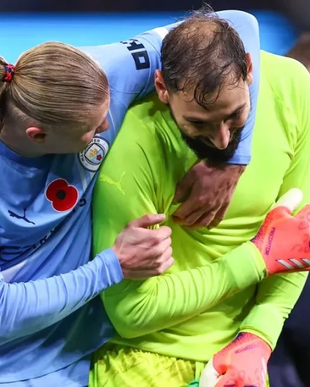 Erling Haaland a devancé son coéquipier de Man City, Gianluigi Donnarumma, pour réaliser un exploit qu’ils méritent tous les deux. 2 Erling Haaland a devancé son coéquipier de Man City, Gianluigi Donnarumma, pour réaliser un exploit qu’ils méritent tous les deux. - 1