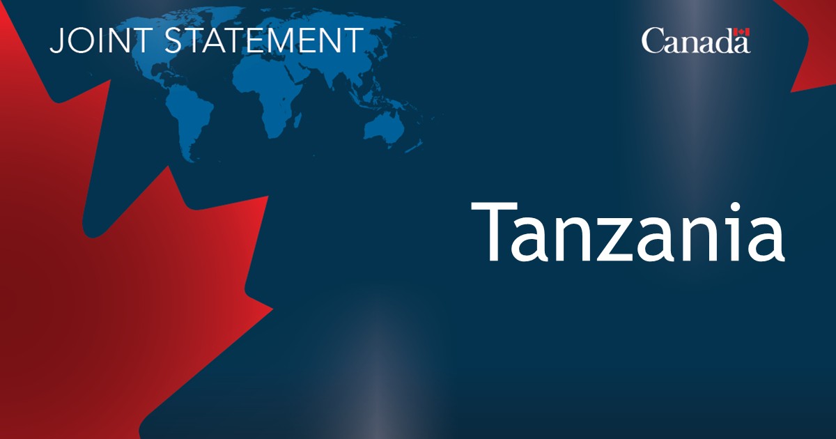 Déclaration conjointe des ministres des Affaires étrangères du Canada, de la Norvège et du Royaume-Uni sur la situation en Tanzanie 4 Déclaration conjointe des ministres des Affaires étrangères du Canada, de la Norvège et du Royaume-Uni sur la situation en Tanzanie - 3