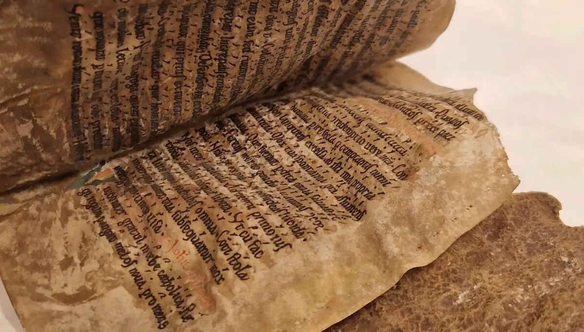 Un manuscrit du XIIIe siècle relié en peau de phoque pourrait être le plus ancien livre de Norvège. 6 Un manuscrit du XIIIe siècle relié en peau de phoque pourrait être le plus ancien livre de Norvège. - 5