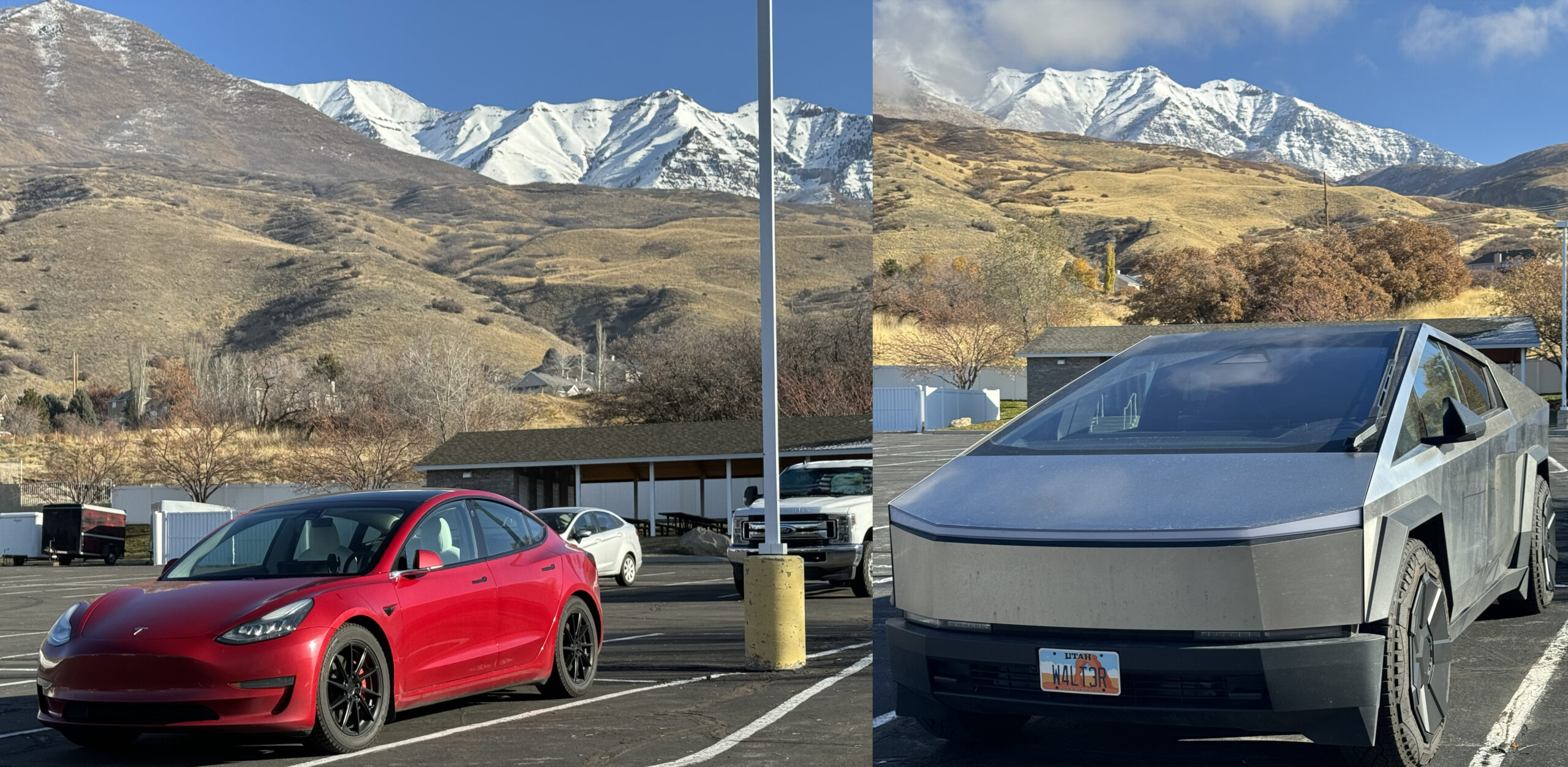 Nous ne sommes ni en Norvège, ni en Chine, ni en Californie, mais les VE (principalement les Teslas) pullulent dans l'Utah. 48 Nous ne sommes ni en Norvège, ni en Chine, ni en Californie, mais les VE (principalement les Teslas) pullulent dans l'Utah. - 47