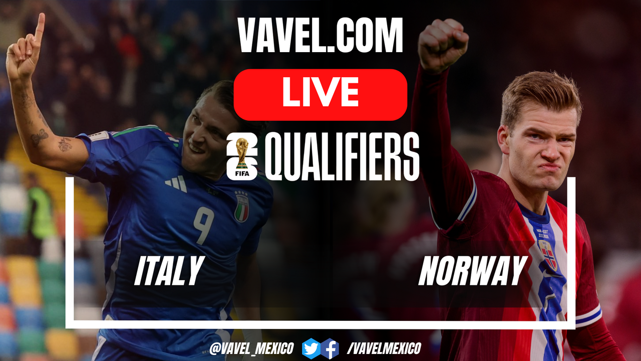 Les faits marquants et les buts de l'Italie 1-4 Norvège dans les qualifications européennes pour la Coupe du Monde 2026 | 16/11/2025 8 Les faits marquants et les buts de l'Italie 1-4 Norvège dans les qualifications européennes pour la Coupe du Monde 2026 | 16/11/2025 - 7
