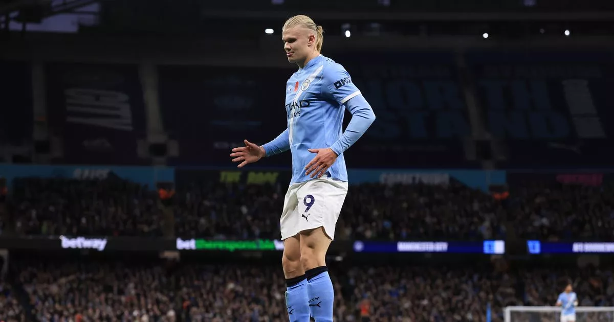 Erling Haaland révèle une statistique incroyable de Man City pour expliquer pourquoi il aime le VAR. 4 Erling Haaland révèle une statistique incroyable de Man City pour expliquer pourquoi il aime le VAR. - 3