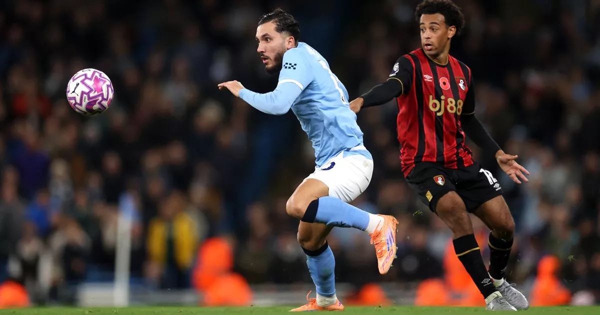 Rayan Cherki reçoit un soutien majeur à Man City avant la rencontre avec Florian Wirtz et le test contre Liverpool. 6 Rayan Cherki reçoit un soutien majeur à Man City avant la rencontre avec Florian Wirtz et le test contre Liverpool. - 5