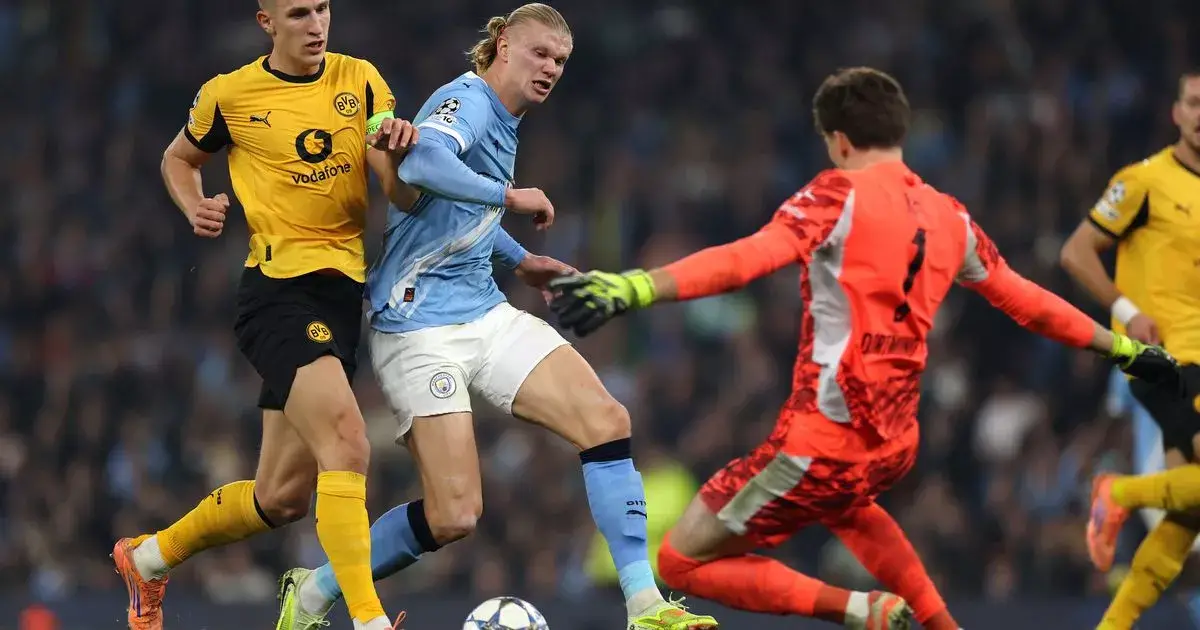 Notes des joueurs de Man City contre Dortmund : deux 8/10 alors qu'Erling Haaland bat un record. 6 Notes des joueurs de Man City contre Dortmund : deux 8/10 alors qu'Erling Haaland bat un record. - 5