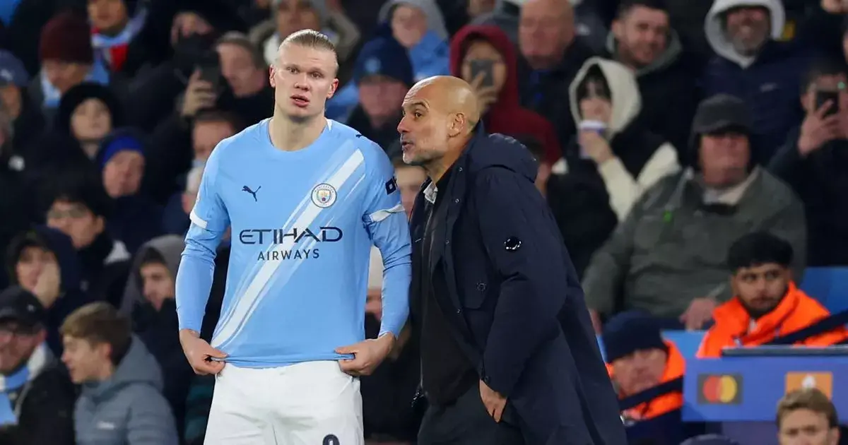 "Je ne peux pas maintenir" : Pep Guardiola souligne le point d'Erling Haaland après la défaite de Man City 4 "Je ne peux pas maintenir" : Pep Guardiola souligne le point d'Erling Haaland après la défaite de Man City - 3