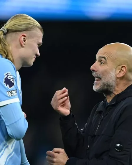 La conversation privée entre Pep Guardiola et Erling Haaland en dit long sur Manchester City. 2 La conversation privée entre Pep Guardiola et Erling Haaland en dit long sur Manchester City. - 1