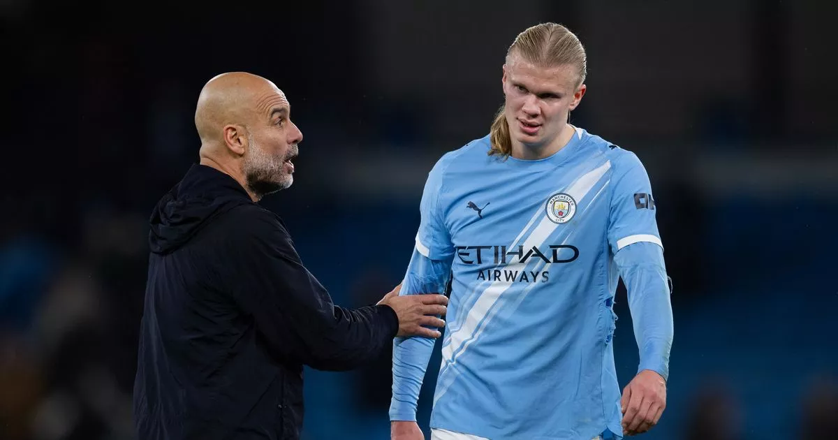 Pep Guardiola s'exprime sur la discussion à pleine time avec Erling Haaland après Man City vs Leeds 4 Pep Guardiola s'exprime sur la discussion à pleine time avec Erling Haaland après Man City vs Leeds - 3
