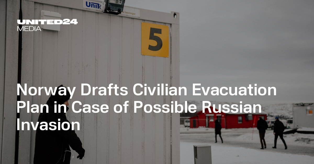 La Norvège élabore un plan d'évacuation des civils en cas d'invasion russe - UNITED24 Media 6 La Norvège élabore un plan d'évacuation des civils en cas d'invasion russe - UNITED24 Media - 5
