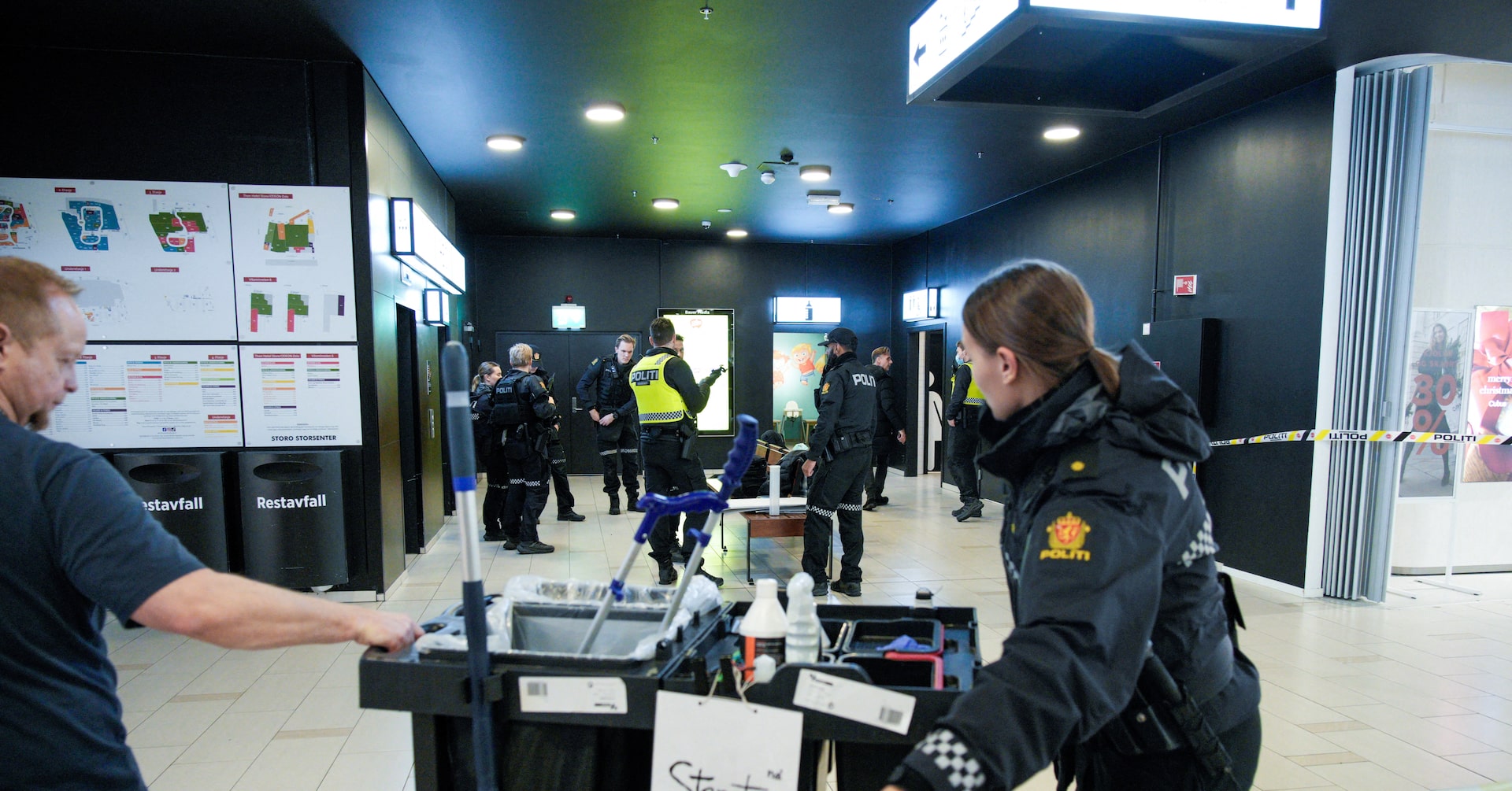 La police norvégienne arrête un tireur présumé dans un centre commercial d'Oslo 4 La police norvégienne arrête un tireur présumé dans un centre commercial d'Oslo - 3