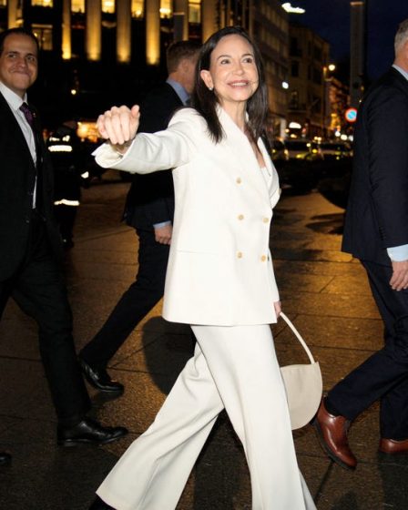 Maria Corina Machado arrive en Norvège après la cérémonie de remise du prix Nobel 17 Maria Corina Machado arrive en Norvège après la cérémonie de remise du prix Nobel - 16